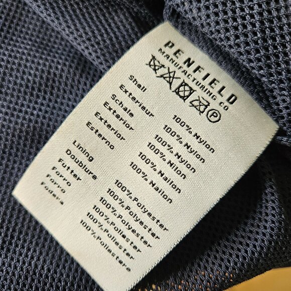 Penfield Navy Raincoat - Picture 7 of 12